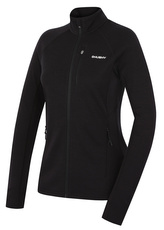 Dámská mikina z merino vlny Alou L black - XS