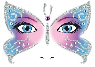 Naklejka Face Art Motyl