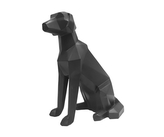 Soška Origami Dog sedící pes 25,4 cm Present Time
