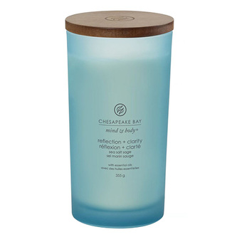 Svíčka ve skleněné váze Chesapeake Bay Candle, Pravda a jasný pohled, 355 g, mořská sůl,  PT31909E