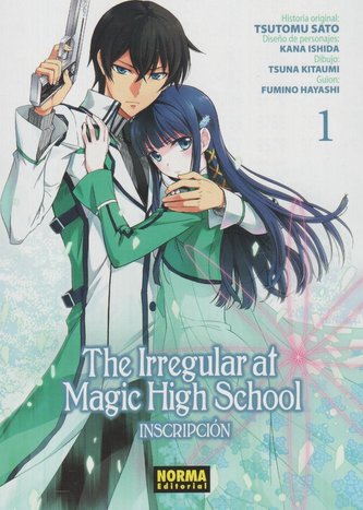 The irregular at Magic High School 01. Inscripción
