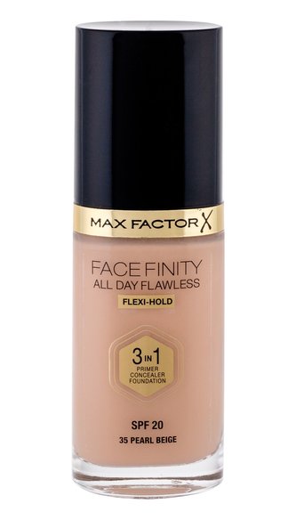 Max Factor Facefinity Makeup 3 in 1 30 ml 35 Pearl Beige SPF20 pro ženy