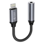 Tech-protect Ultraboost Adaptér Lightning na Mini Jack 3,5mm Černá