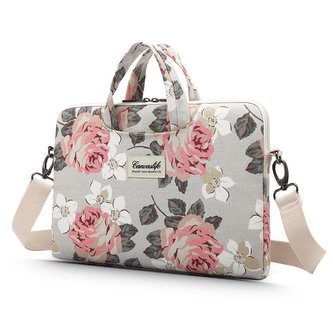 Canvaslife taška na notebook 13"-14" White Rose (9109808)