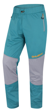 Pánské softshellové kalhoty Kala M turquoise/brown - M