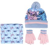 SOUPRAVA  ČEPICE, NÁKRČNÍK A RUKAVICE STITCH