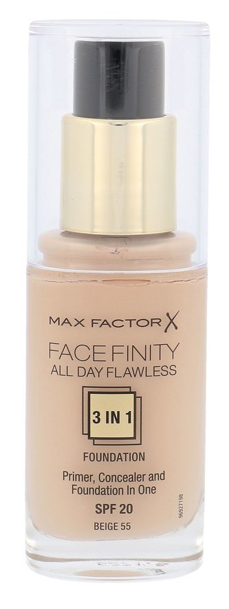 Max Factor Facefinity Makeup 3 in 1 30 ml 55 Beige SPF20 pro ženy