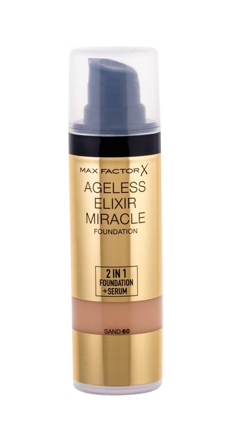 Max Factor Ageless Elixir Makeup 2in1 Foundation + Serum 30 ml 60 Sand SPF15 pro ženy