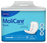 MoliCare Vložné pleny MoliCare Premium Form Extra Plus 6 kapek 32 ks