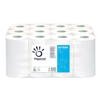 Papernet papírové ručníky v roli centrefeed, 2 vrstvy, celulóza - 12 ks