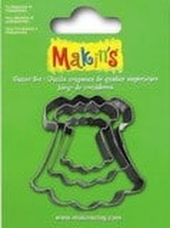 Sada kovových vykrajovátek 3ks ŠATY