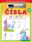 Čísla od 1 do 50 se stíratelnými listy + popisovač 21x28cm