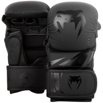 MMA rukavice Venum Challenger 3.0 Sparring matná černá - L/XL