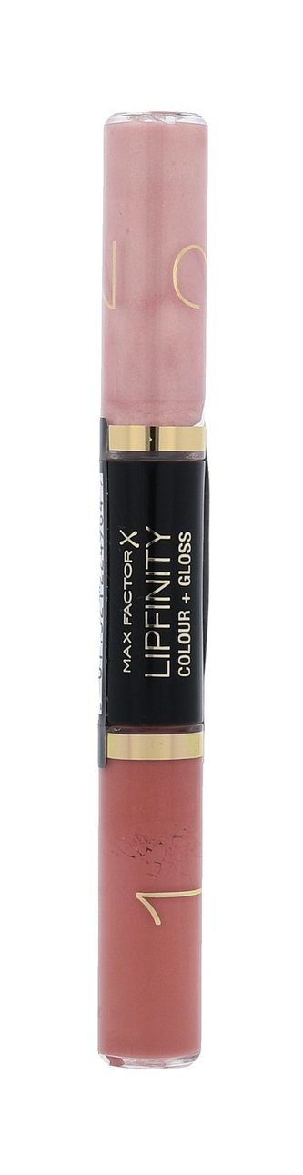 Max Factor Lipfinity Rtěnka Colour + Gloss 2x3 ml 590 Glazed Caramel pro ženy