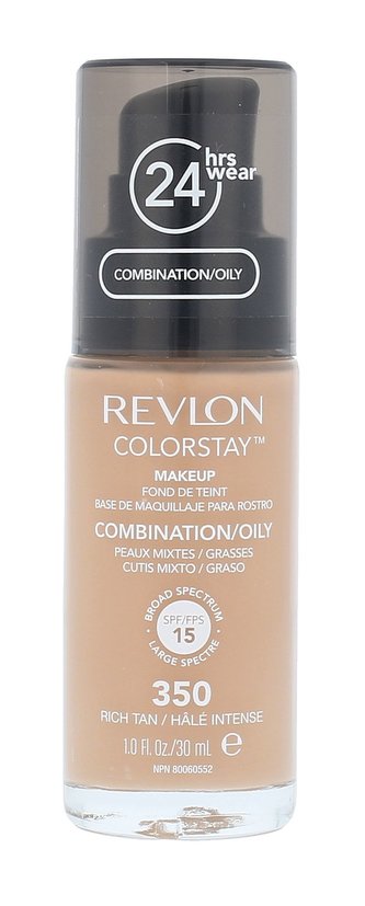 Revlon Colorstay Makeup Combination Oily Skin 30 ml 350 Rich Tan pro ženy