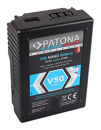 Baterie V-Mount V50 3200mAh Li-Ion 14,8V 47Wh