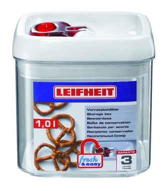 LEIFHEIT Dóza na potraviny FRESH & EASY  hranatá 1000 ml