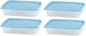 Dóza na potraviny 1000 ml obdélník Lunchbox set 4 ks