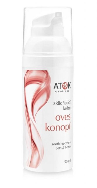 krém zklidňující ATOK Oves - konopí 50ml