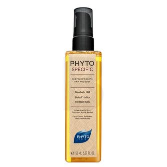 Vlasová kosmetika  v naší nabídce nese jména těch nejslavnějších kadeřnických značek. Oleje na vlasy značky Phyto z kolekce Phyto Specific byly vytvořeny pro všechny typy vlasů speciálně pro ženy. Tento kadeřnický zázrak má objem 150 ml.