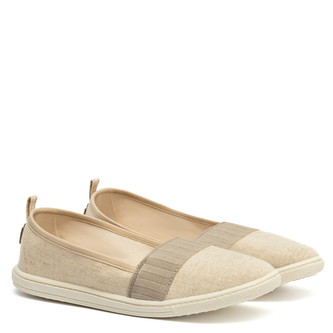 Oldcom Slip-On OLIVIA Béžové Dámské Velikost: 35, Barva: Slonovinová