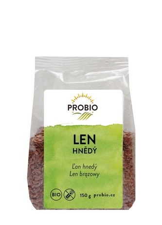 len hnědý PROBIO 150g