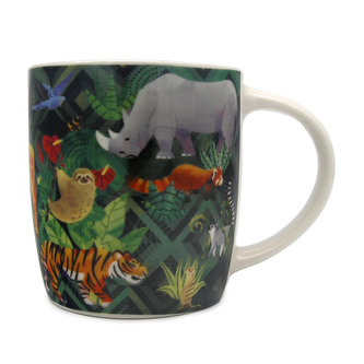 Porcelánový hrnek Zvířecí království