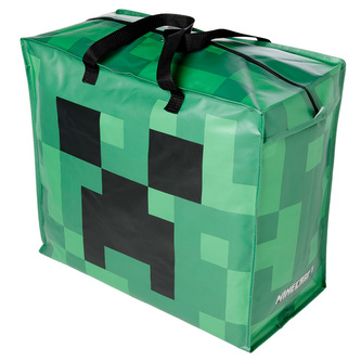 Taška na prádlo se zipem Minecraft Creeper