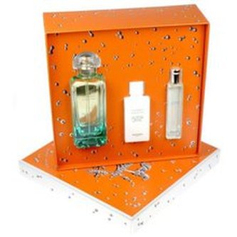 Hermes Hermes Un Jardin Sur Le Nil Dárková sada Toaletní voda 100 ml, tělové mléko Hermes Un Jardin Sur Le Nil 40 ml a miniaturka Toaletní voda Hermes Un Jardin Sur Le Nil 15 ml