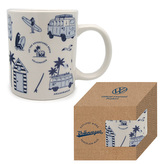 Porcelánový hrnek VW Volkswagen T1 karavan - Nová dobrodružství