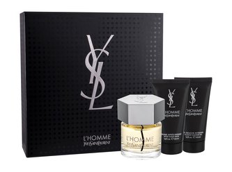 Yves Saint Laurent L´Homme toaletní voda 60 ml + balzám po holení 50 ml + sprchový gel 50 ml