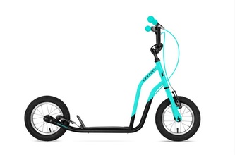 koloběžka GALAXY Calypso 12" tyrkysovo/černá