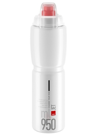 lahev ELITE Jet  Plus 21´ čirá/červená logo 950 ml