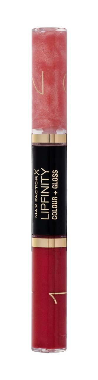 Max Factor Lipfinity Rtěnka Colour + Gloss 2x3 ml 560 Radiance Red pro ženy