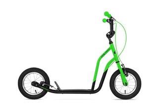 koloběžka GALAXY Calypso 12" zeleno/černá