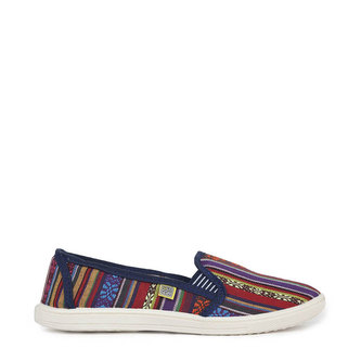 Oldcom Slip-On ETNO Fusion Dámské DOPRODEJ Velikost: 40, Barva: Červená