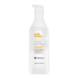 Vlasová kosmetika  v naší nabídce nese jména těch nejslavnějších kadeřnických značek. Kondicionéry značky Milk_Shake z kolekce Color Specifics byly vytvořeny pro barvené vlasy speciálně pro ženy. Tento kadeřnický zázrak má objem 1000 ml.