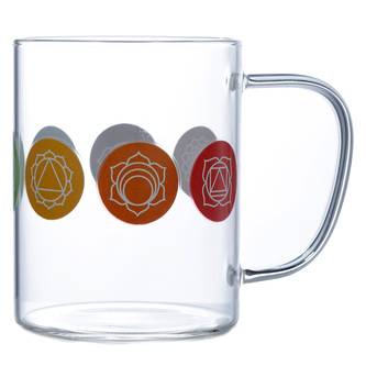 Skleněný hrnek Čakra