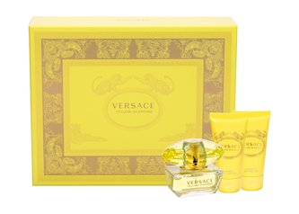 Versace Yellow Diamond toaletní voda 50 ml + tělové mléko 50 ml + sprchový gel 50 ml