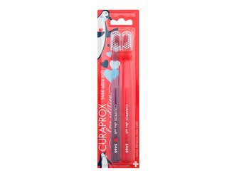 Curaprox 5460 Ultra Soft Klasický zubní kartáček Duo 1 balení Love Edition unisex