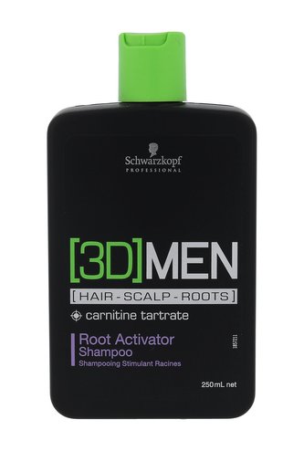 Schwarzkopf 3DMEN Šampon Root Activator 250 ml pro muže
