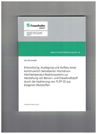 Entwicklung, Auslegung und Aufbau eines kontinuierlich betriebenen Hochdruck-Hochtemperatur-Reaktorsystems zur Herstellung von B