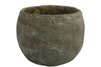 Květináč Anton šedý 18x23 cm