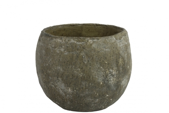 Květináč Anton šedý 16x20 cm