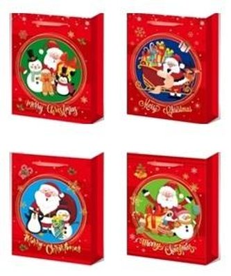 Torebka upominkowa L Boże Narodzenie MIX