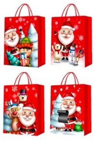 Torebka upominkowa M Boże Narodzenie MIX