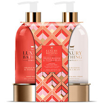 Grace Cole Dárková sada péče o ruce Pomerančový květ & Tonka fazole 2 ks woman