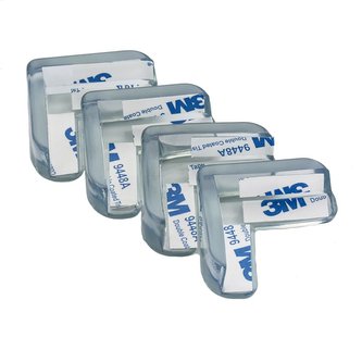 Silikonový chránič rohů hranatý 4ks