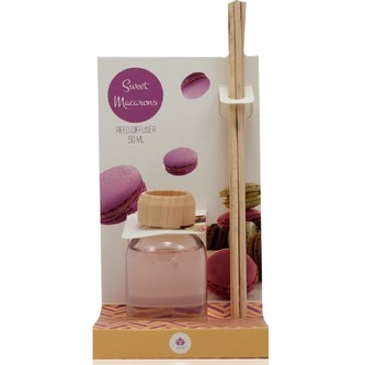 ARÔME Difuzér 50 ml s tyčinkami, Sweet Macarons