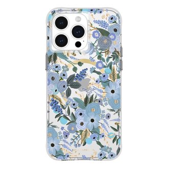 Case Mate Rifle Party Co. Garden Party Blue case, MagSafe - iPhone 15 Pro Max